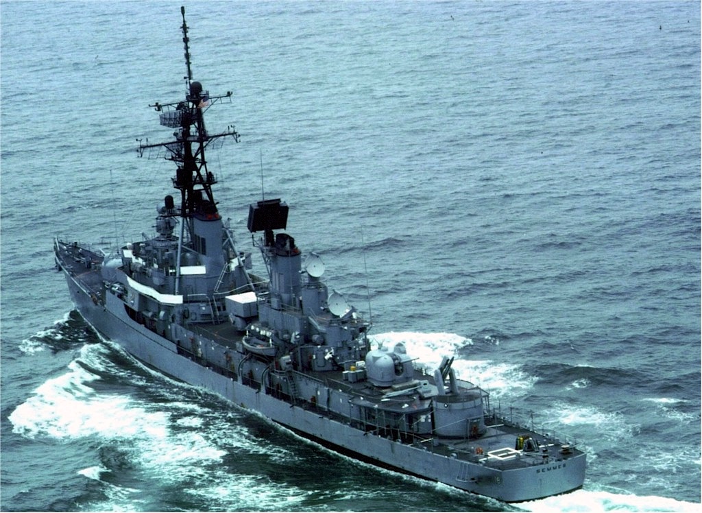 US Ship USS SEMMES DDG 18 Guided Missile Destroyer USN Navy Photo Print